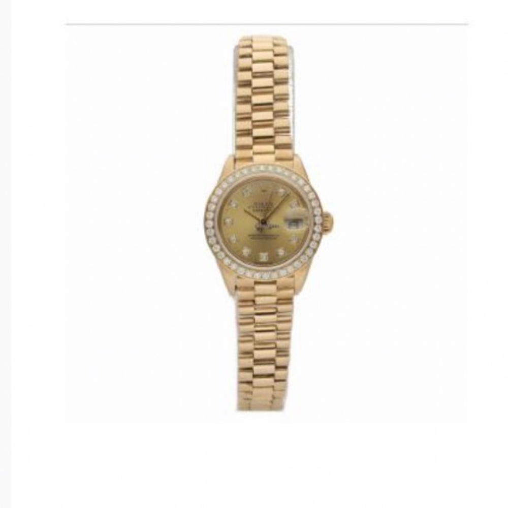 Rolex Datejust 18k diamonds